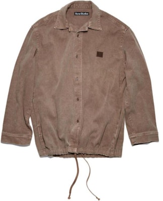 (Women) Acne Studios Button Jacket Cocoa Brown C90115-CA8 Buy (Women) Acne Studios Button Jacket Cocoa Brown C90115-CA8