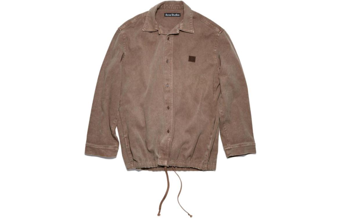 Order (Women) Acne Studios  Button Jacket Cocoa Brown C90115-CA8