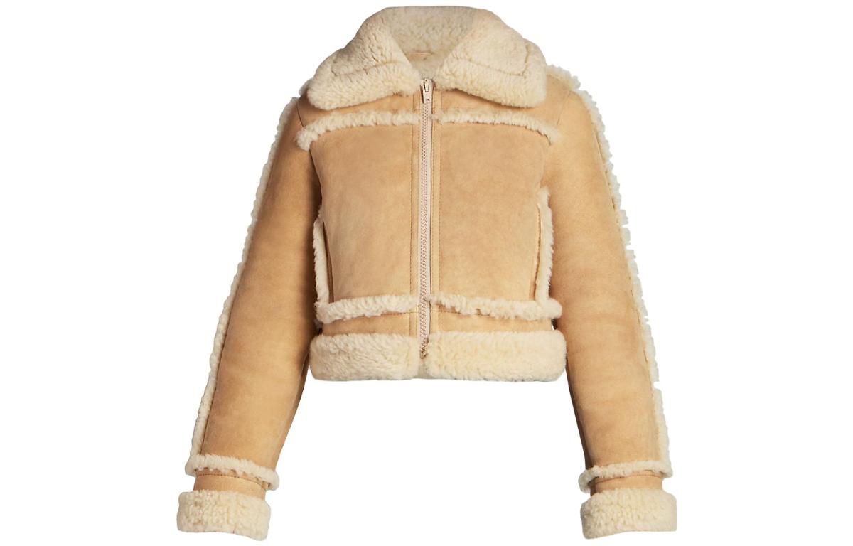 Order (W) Chaqueta Acne Studios Zip Contraste Color Caqui. A70114-AEK