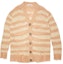 Order (W) Acne Studios 仿舊羊毛混紗條紋針織開襟衫 米色 A60398-DF6
