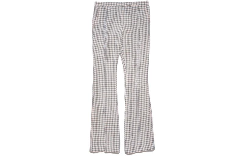 Order (W) Acne Studios 格紋喇叭褲 藍粉配色 AK0606-AZB