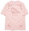Order (W) Acne Studios 花卉刺绣图案短袖T恤 SS23 浅粉色 AL0323-AD5