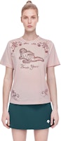 (W) Acne Studios 花卉刺绣图案短袖T恤 SS23 浅粉色 AL0323-AD5 Details for (W) Acne Studios 花卉刺绣图案短袖T恤 SS23 浅粉色 AL0323-AD5