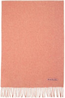 (Women) Acne Studios Fringe Knit Scarf Orange. 231129F028047 (Women) Acne Studios Fringe Knit Scarf Orange. 231129F028047