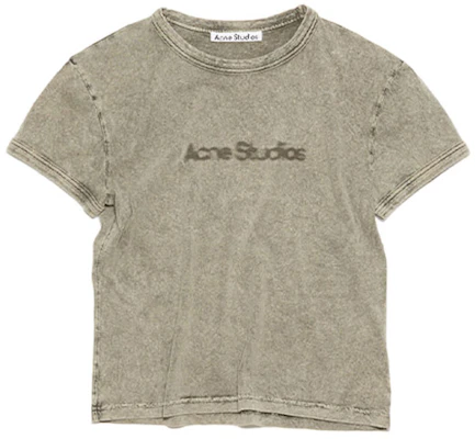 (W) Acne Studios 灰色標誌短袖T恤 AL0353-DJO Buy (W) Acne Studios 灰色標誌短袖T恤 AL0353-DJO