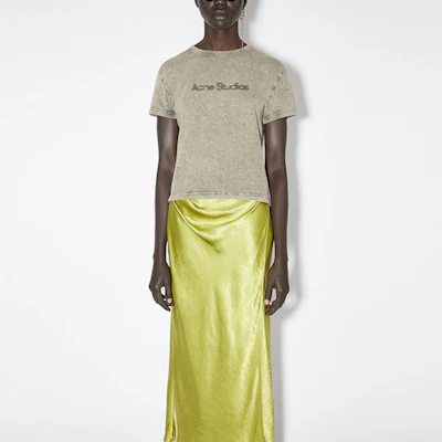 (W) Acne Studios 灰色標誌短袖T恤 AL0353-DJO Lookbook (W) Acne Studios 灰色標誌短袖T恤 AL0353-DJO