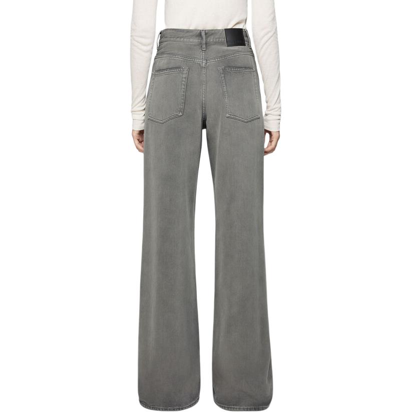 (Women) Acne Studios  High-Waisted Relaxed Fit Grey Jeans. A00445-AA2 圖 4