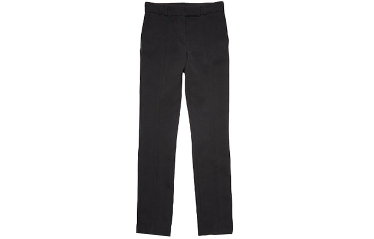 (Women) Acne Studios  High-Waisted Straight-Leg Pants in Solid Color. AK0584-900