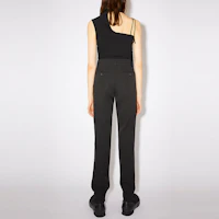 Shop (W) Acne Studios 高腰直筒純色長褲 AK0584-900