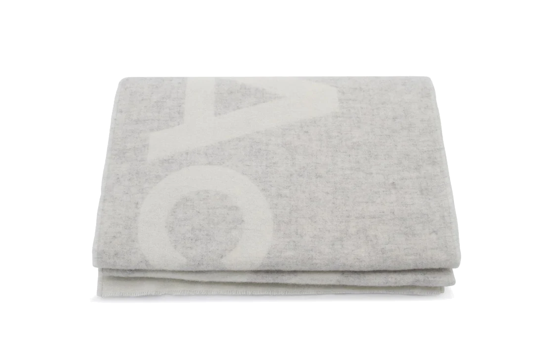 (Women) Acne Studios  Letter Design Scarf - Grey CA0154DLZ0 圖 2