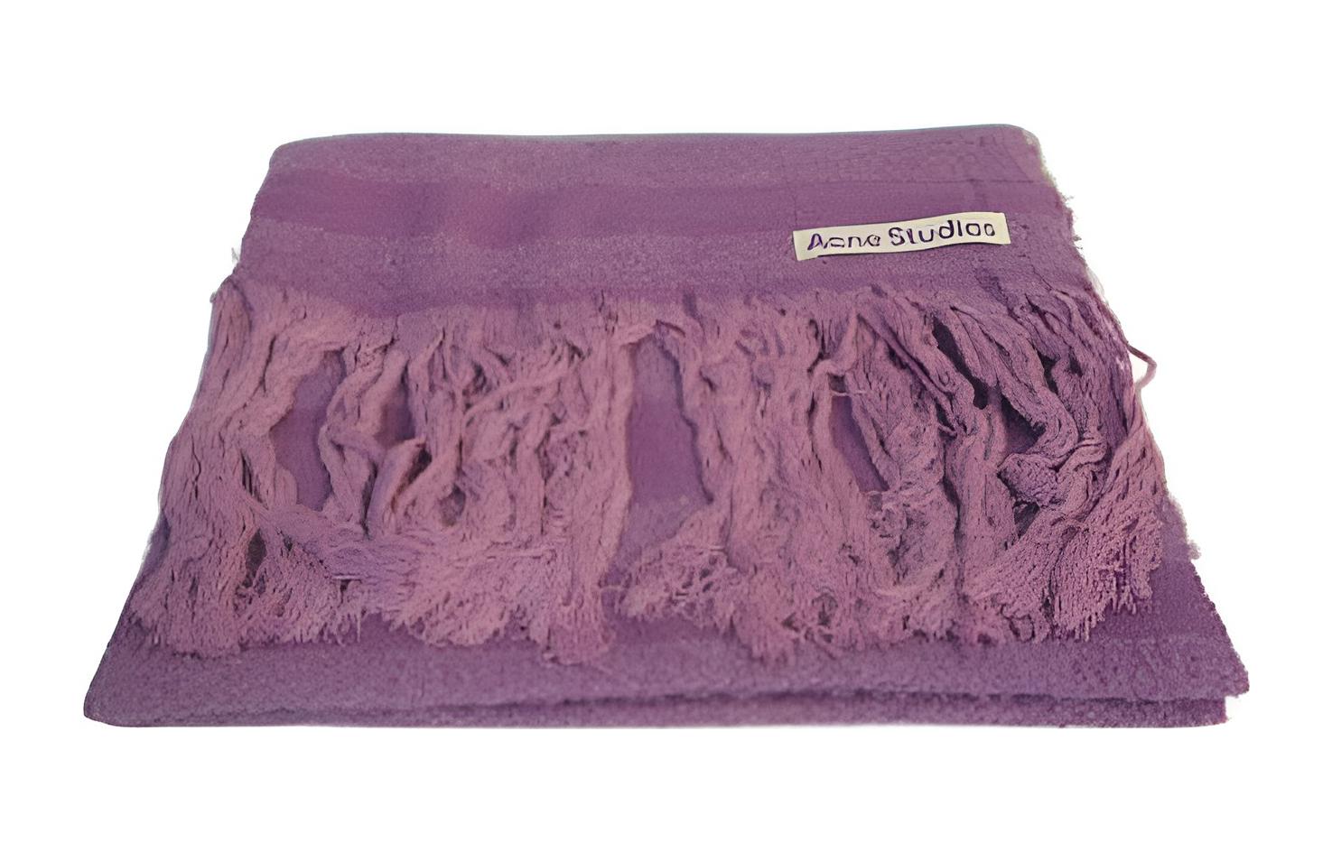 (Women) Acne Studios  Minimalist Knit Scarf. CA0180LILACPURPLE