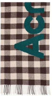(W) Acne Studios Skarf Bulu Kotak-kotak Pelbagai Warna dengan Logo. CA0262-AL9 Buy (W) Acne Studios Skarf Bulu Kotak-kotak Pelbagai Warna dengan Logo. CA0262-AL9