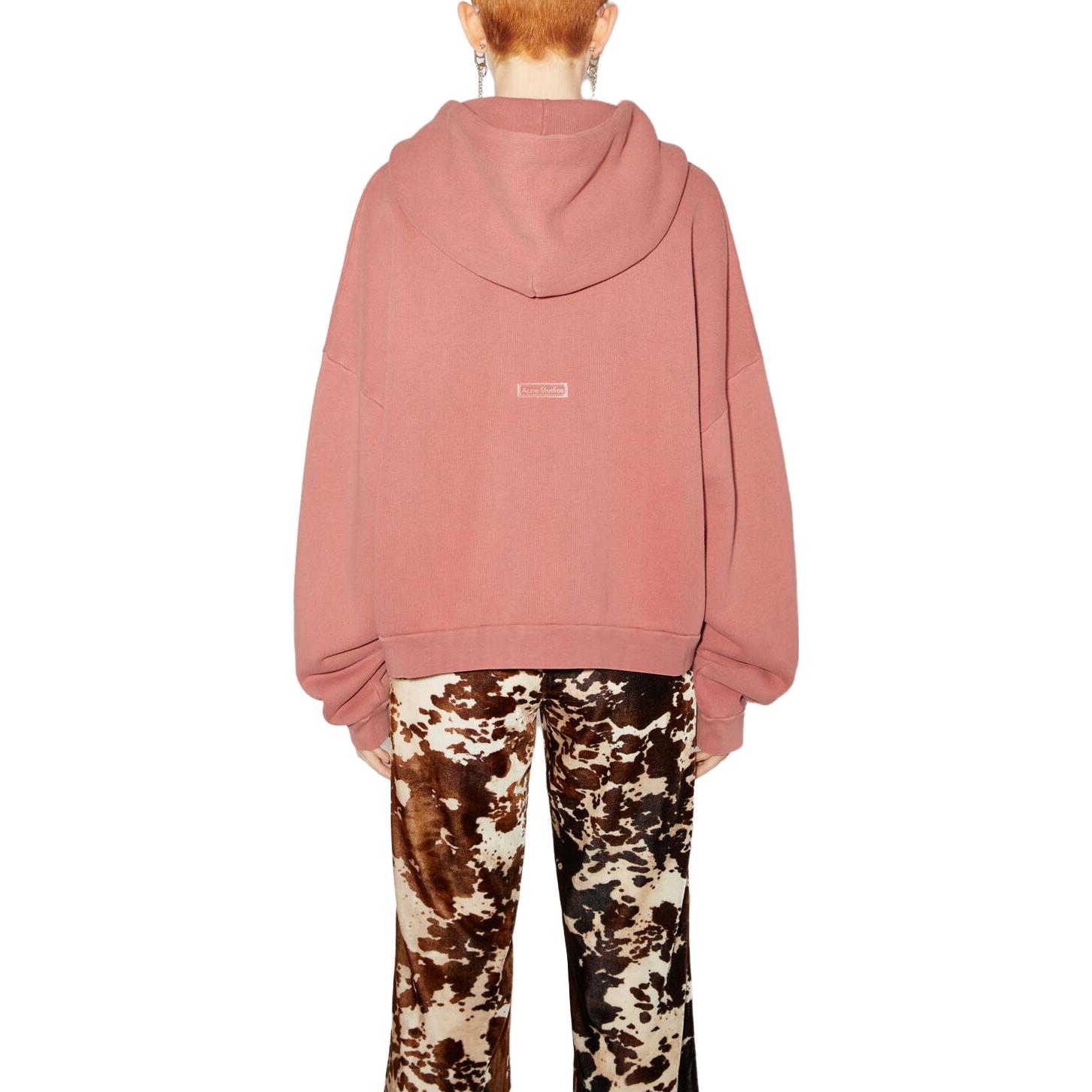 Shop (W) Acne Studios 粉色宽松连帽卫衣 CI0138DHU