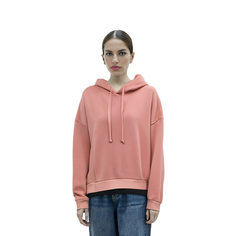 Purchase (W) Acne Studios 粉色宽松连帽卫衣 CI0138DHU