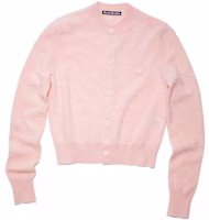 (Women) Acne Studios Pink Solid Color Single-Breasted Oversized Sweater. A60280-CS1 (Women) Acne Studios Pink Solid Color Single-Breasted Oversized Sweater. A60280-CS1