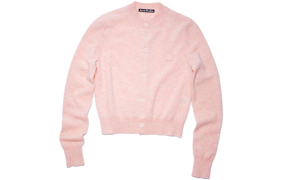 Order (W) Acne Studios 粉色純色單排扣寬鬆版毛衣 A60280-CS1