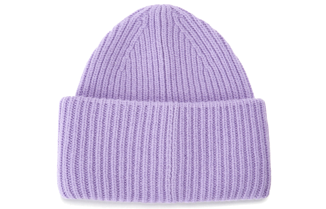 Lookbook (W) Acne Studios Topi Beanie Rajut Wol Ungu D40009-ADH000