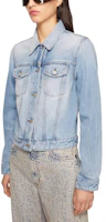 Purchase (W) Acne Studios 純色藍色扣襟外套 A90575-228