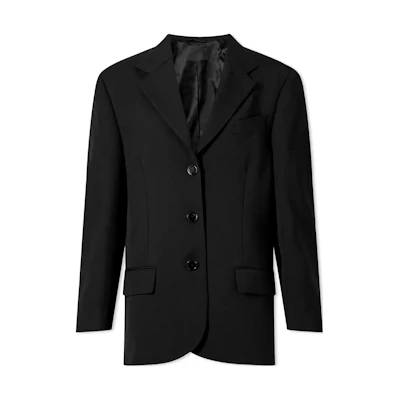 (Women) Acne Studios Solid Color Notch Lapel Blazer AH0199-900