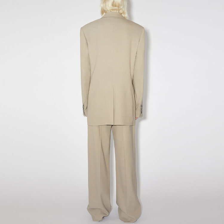 Shop (W) Blazer Doble Botonadura Acne Studios Sólido. AH0256-CYW