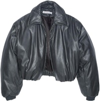 (Women) Acne Studios Solid Zip-Up Boxy Jacket Deep Green. A90570-BGO (Women) Acne Studios Solid Zip-Up Boxy Jacket Deep Green. A90570-BGO