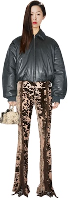 (W) Acne Studios Chaqueta Boxy Cremallera Sólida Verde Oscuro. A90570-BGO Lookbook (W) Acne Studios Chaqueta Boxy Cremallera Sólida Verde Oscuro. A90570-BGO