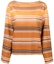 Buy (Women) Acne Studios Striped Ombre Rust Orange Long Sleeve Oversized T-Shirt. AL0269-ABY