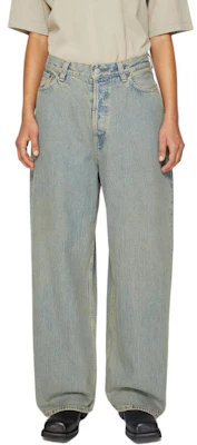 (W) アクネ ストゥディオズ スーパー バギーフィットジーンズ SS24 クリーンブルー ワイドデニム. A00443-BUF Lookbook (W) アクネ ストゥディオズ スーパー バギーフィットジーンズ SS24 クリーンブルー ワイドデニム. A00443-BUF