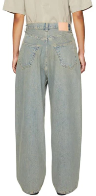 (W) アクネ ストゥディオズ スーパー バギーフィットジーンズ SS24 クリーンブルー ワイドデニム. A00443-BUF Shop (W) アクネ ストゥディオズ スーパー バギーフィットジーンズ SS24 クリーンブルー ワイドデニム. A00443-BUF