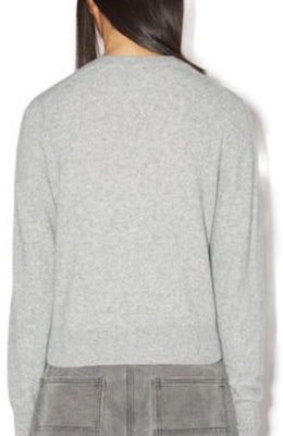 (W) Cárdigan Acne Studios de Lana Gris Claro con Botones y Cuello Redondo. A60280-X92 Shop (W) Cárdigan Acne Studios de Lana Gris Claro con Botones y Cuello Redondo. A60280-X92