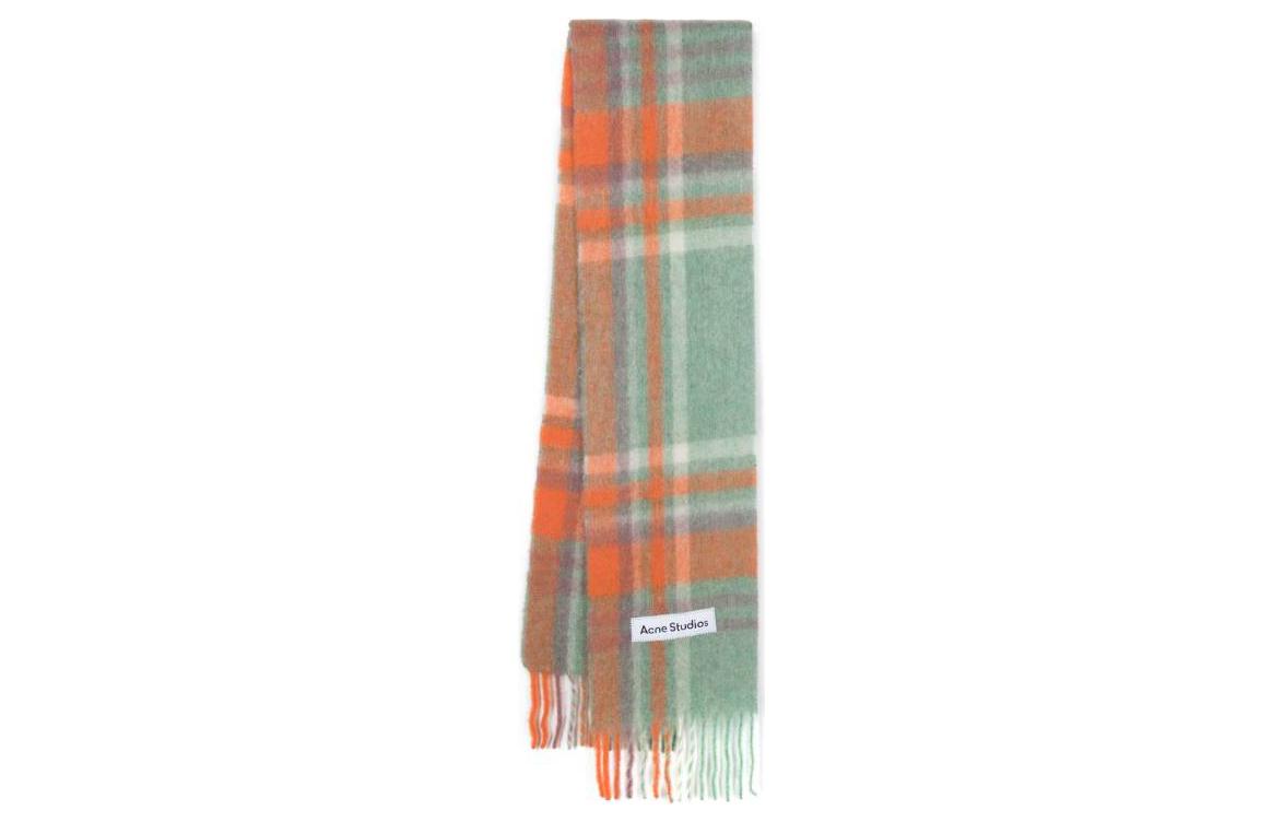 (Women) Acne Studios  Wool Fringe Scarf Multicolor CA0293DIJ