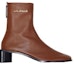 Order (W) Boot Tumit Buku Lali Acne Studios 'Logo Hitam Coklat' AD0313-AHB
