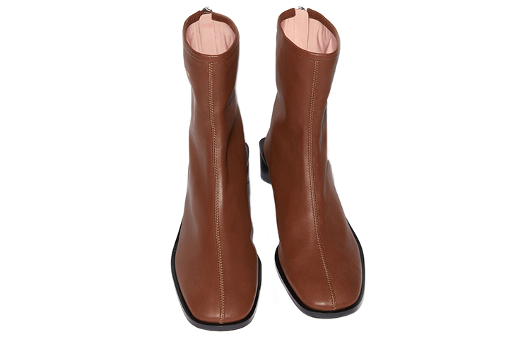(W) Acne Studios Ankle Boot 'Black Brown Logo' 圖 4