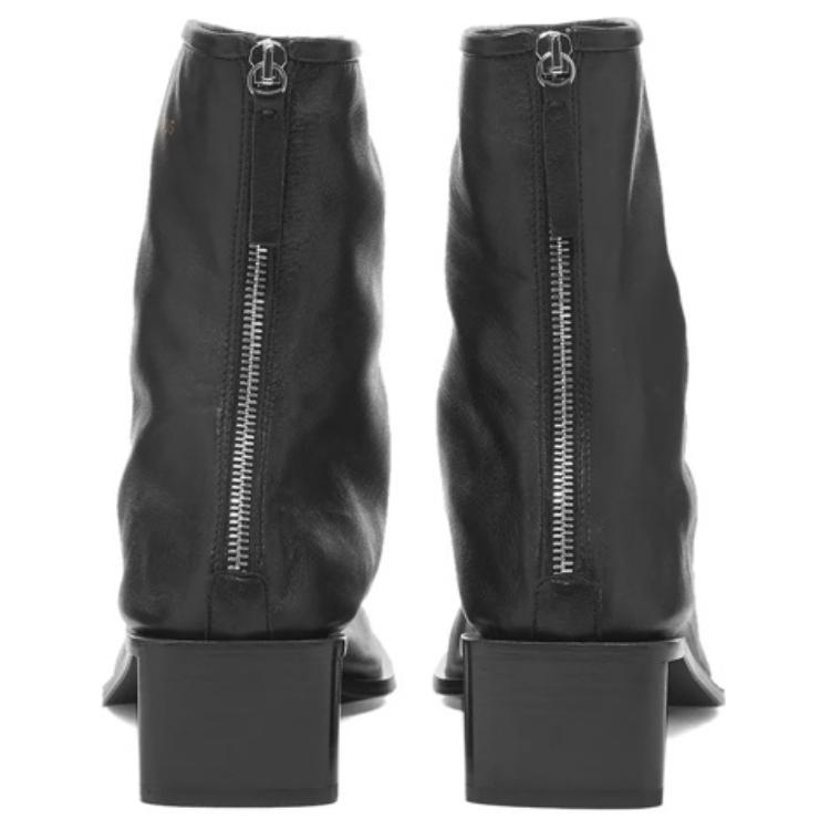 Purchase (W) アクネ ロゴ アンクルブーツ (Akune Logo Ankuru Būtsu) AD0313-AX0