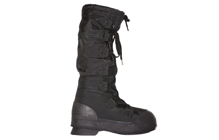 (W) Acne Studios Ankle Boot 'Black Nylon Strap' 圖 2