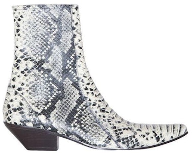 (W) But Kasut Buku Lali Acne Studios 'Hitam Putih Perak' AD0520-BPG Order (W) But Kasut Buku Lali Acne Studios 'Hitam Putih Perak' AD0520-BPG