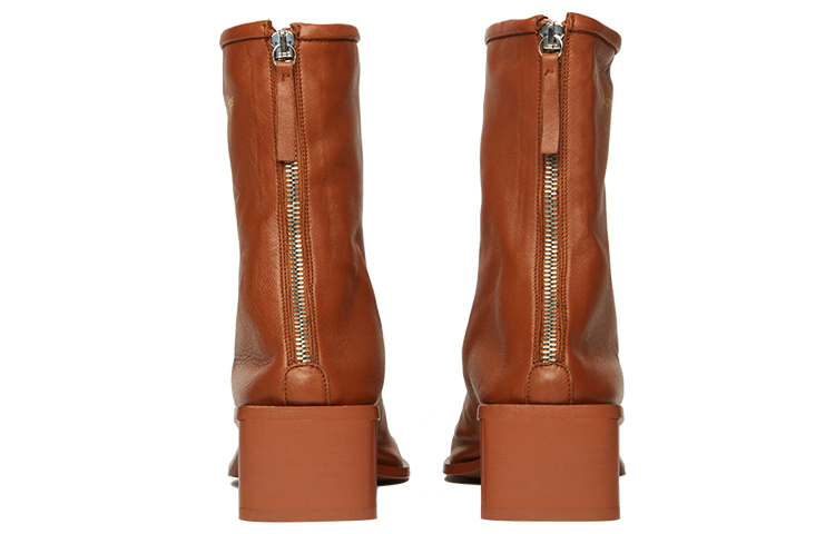 (W) Acne Studios Ankle Boot 'Brown Logo' 圖 4