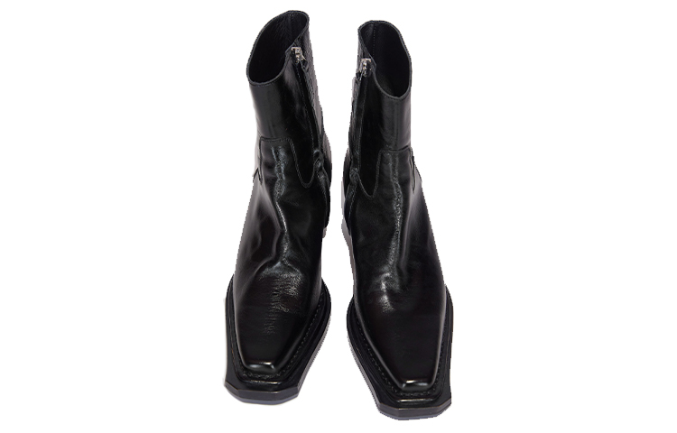 (W) Acne Studios Ankle Boot 'Fashion Leather Black' 圖 3