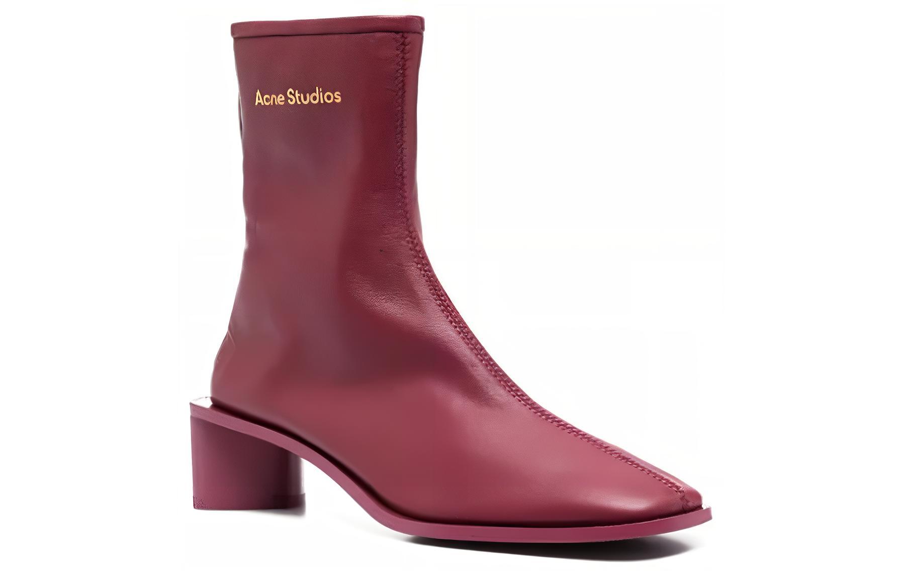 (W) Acne Studios Ankle Boot 'Fashion Red' 圖 3