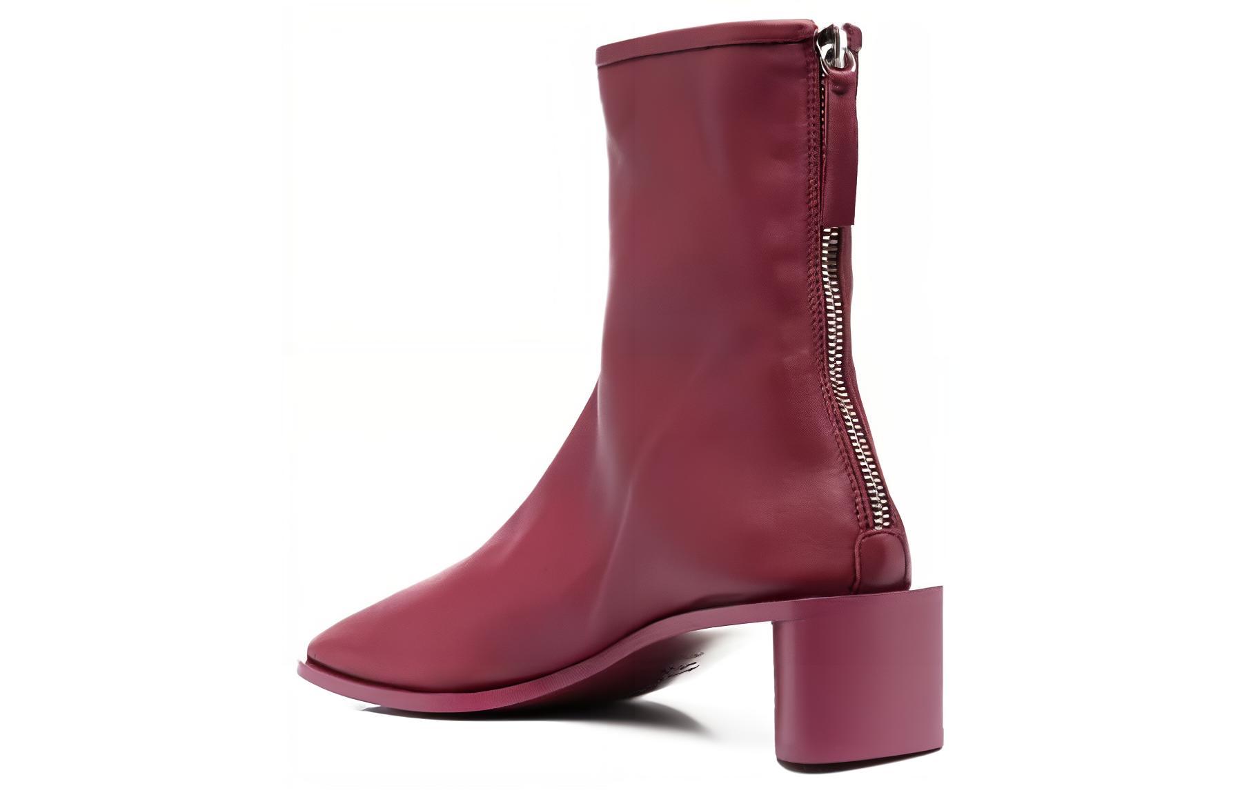 (W) Acne Studios Ankle Boot 'Fashion Red' 圖 4