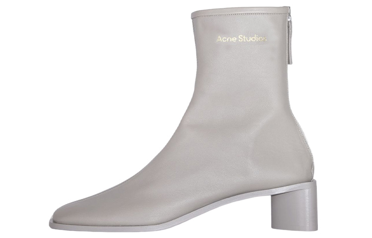 (W) Acne Studios Ankle Boot 'Light Grey Brown'