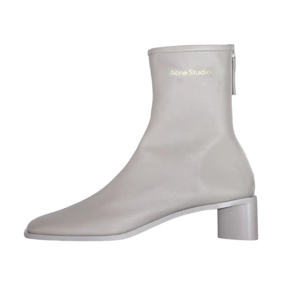 (W) Acne Studios Ankle Boot 'Light Grey Brown'