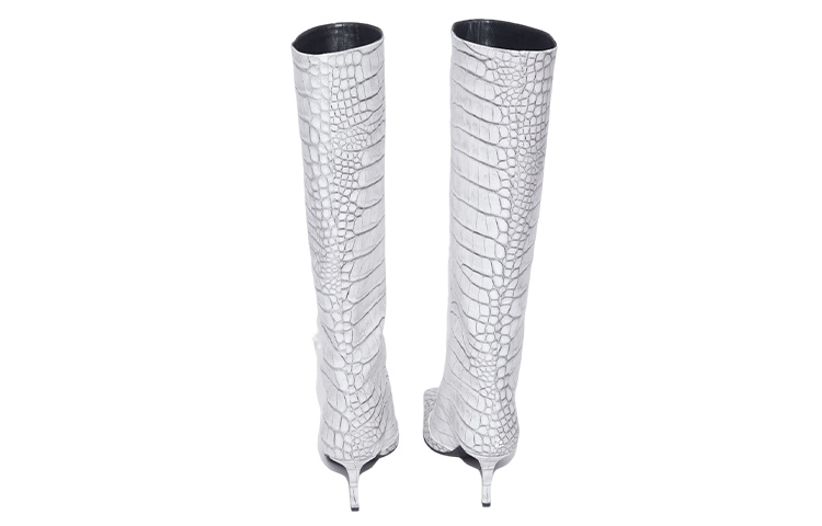 (W) Acne Studios Ankle Boot 'White Leather Slip-On' 圖 3