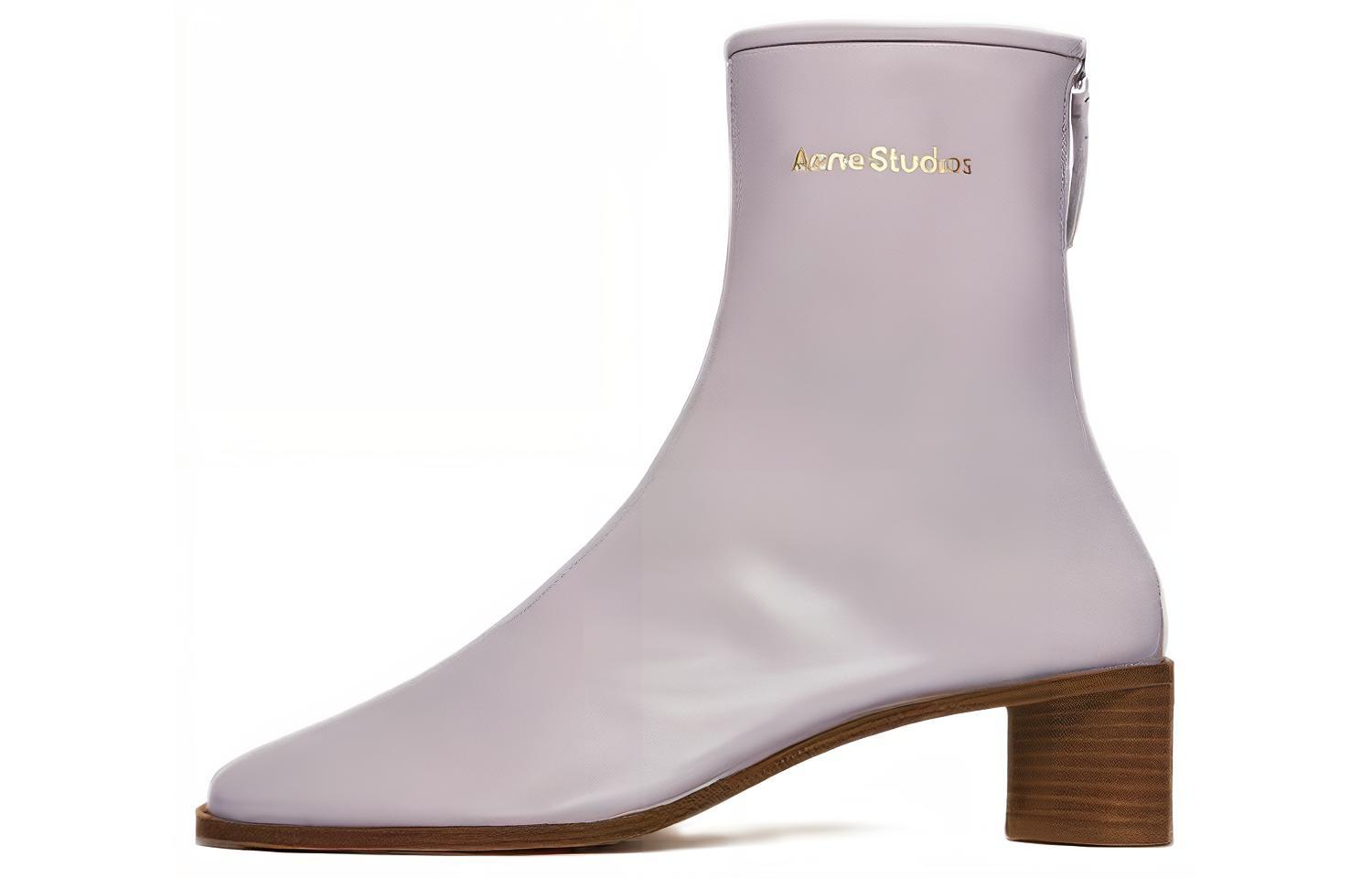 (W) Acne Studios Ankle Boots 'Pink Beige'