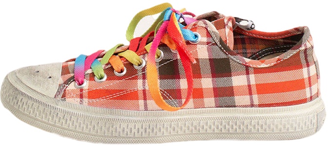 (W) Acne Studios Ballow 'Cuadro Rojo Desgastado' AD0467-AI1 Buy (W) Acne Studios Ballow 'Cuadro Rojo Desgastado' AD0467-AI1