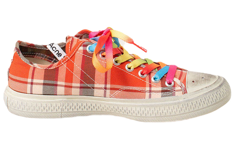 Order (W) アクネ バロウ レッドチェック (ダメージ加工) AD0467-AI1