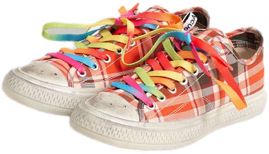 (W) Acne Studios Ballow 'Cuadro Rojo Desgastado' AD0467-AI1 Shop (W) Acne Studios Ballow 'Cuadro Rojo Desgastado' AD0467-AI1