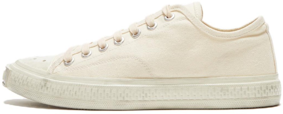 Acne Studios Ballow 织物 圓頭系帶 低幫 板鞋 女款 白色 Buy Acne Studios Ballow 织物 圓頭系帶 低幫 板鞋 女款 白色