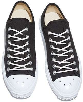 (Women) Acne Studios Ballow Tag Low 'Black' AD0522-CGL Lookbook (Women) Acne Studios Ballow Tag Low 'Black' AD0522-CGL