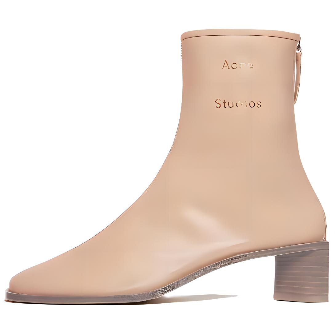 (W) Acne Studios Bertine Ankle Boot 'Beige'